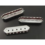 Zdjęcie - Przekładka z kryształkami ruby 5 dziurek